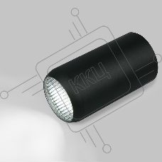 Спот GWL-GU10-M-IP20 Черный Гексагон