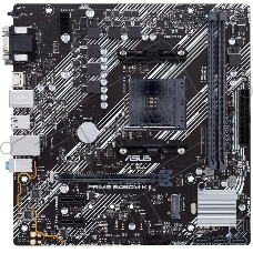 Материнская плата ASUS PRIME B450M-K II, Socket AM4, AMD B450, 2xDDR4, 4xSATA, 1xM.2, 1xPCIe 3.0 x16, 2xPCIe x1, 1xDVI-D, 1xHDMI, 1xVGA, 1x 1Gb LAN, 4xUSB-A 3.2 Gen 1, 2xUSB-A 2.0, 3x3.5 мм, 7.1, mATX