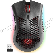 Мышь беспроводная Defender Warlock GM-709L черный, 2400 dpi, радиоканал, USB, кнопки - 8