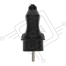 Вилка прямая влагозащищенная 2P+PE 230V, 16 А, IP44 каучук PROconnect