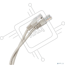 Шнур коммут. NEOMAX (NM13011-020) UTP 2 м, cat.5е, 24AWG, серый, LSZH многожильный