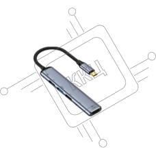 Кабель Type-C на HDMI + USB 3.1 + Type C + USB 2.0 x2 + PD