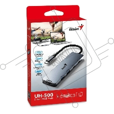 Концентратор Genius HUB UH-500, Grey