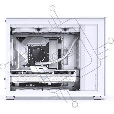 Корпус без блока питания Case JONSBO D31 MESH, Mini-Tower, TG, no fan, 1xUSB-A 3.2 + 1xUSB-C 3.2, mATX, mDTX, mITX White