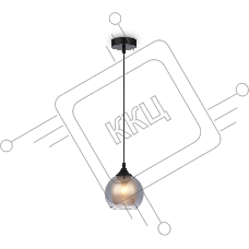 Светильник Ambrella light TR3539 BK/SM/FR черный/дымчатый/белый матовый E27 max 40W D130*800