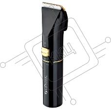 Машинка для стрижки Centek CT-2119 (черный/золотой) сеть/аккум, ножиТИТАН+КЕРАМИКА, 180 мин от батареи