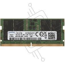 Оперативная память Samsung, DDR5, 32GB (1x32GB), 5600MHz, CL40, SO-DIMM