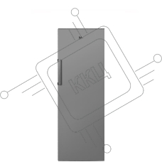 Морозильная камера Beko RFSK266T01S, серебристый, 266л, 4 ящика