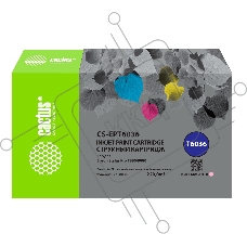 Картридж струйный Cactus CS-EPT6036 (T6036) светло-пурпурный пигментный (220 мл) для Epson Stylus PRO 7880/9880