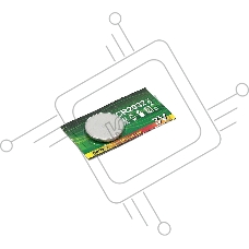 Батарейка CMOS CR2032 без контактов, 3 В