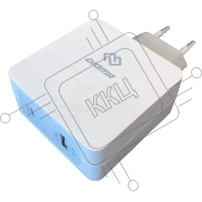 Сетевое зарядное устройство Digma DGPD-45W-WG 5.5A универсальное кабель USB Type C белый