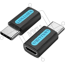 Адаптер-переходник Vention USB Type C M/ USB 2.0 micro B 5pin F