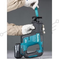 Пила сабельная MAKITA DJR188Z 18В, Li-ion, 0-3000об\м, ход-20мм, рез-255мм