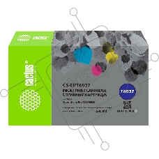 Картридж струйный Cactus CS-EPT6037 (T6037) серый пигментный (220 мл) для Epson Stylus PRO 7880/9880
