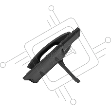 IP-телефон Flat-Phone B10: 20 SIP-аккаунтов, 2 порта 10/100/1000BASE-T (RJ-45), ЖК-дисплей, PoE, адаптер питания 220В