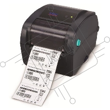 Принтер этикеток TSC TC200 прямая термопечать, 203 dpi, 152 мм/сек, Ethernet, RS-232, USB, чёрный