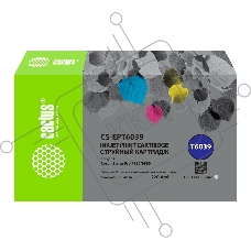Картридж струйный Cactus CS-EPT6039 (T6039) светло-серый пигментный (220 мл) для Epson Stylus PRO 7880/9880