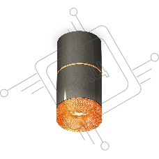 Светильник Ambrella Light XS7403082 DCH/CF черный хром/кофе MR16 GU5.3 (C7403, A2072, C7403, N7195)
