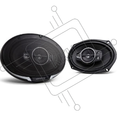 Колонки автомобильные Kenwood KFC-PS6976 550Вт 88дБ 4Ом 16x23см (6x9дюйм) (ком.:2кол.) коаксиальные трехполосные