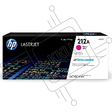 Картридж лазерный Cartridge HP 212A для CLJ Enterprise M554/M555/M578 , пурпурный ( 4 500 стр.)