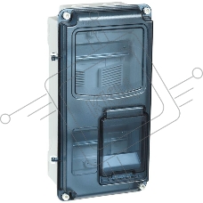 Корпус пластиковый ЩУРн-П 1/8 IP66 PC LIGHT IEK MSP1-N-08-66-L
