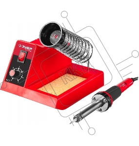 Паяльная станция ЗУБР МАСТЕР 55332  100-450°C подставка 2-х компонентная рукоятка 48Вт