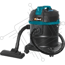 Строительный пылесос Bort BSS-1220 BLACK (93412598) 240/1200 Вт, уборка сухая/влажная, пылесборник мешок/контейнер, 20 л