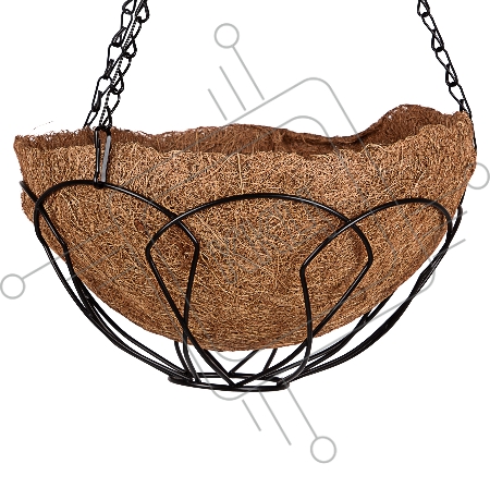 Кашпо подвесное, с кокосовой корзиной, диаметр 25 см// Palisad