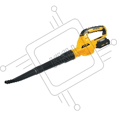Воздуходувка аккумуляторная, AB-500, 60 м/с, 500 м3/ч, Li-Ion, 20 В