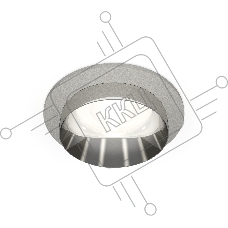Комплект встраиваемого светильника Ambrella light XC6514022 SGR/PSL серый песок/серебро полированное MR16 GU5.3 (C6514, N6132)
