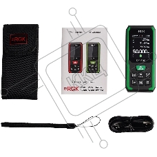 Лазерный дальномер RGK DX-50G 2кл.лаз. 800нм цв.луч. зеленый