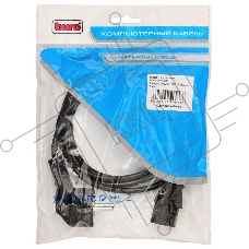 Кабель питания Buro AN23-1000 IEC320-C13/евровилка 1.8м