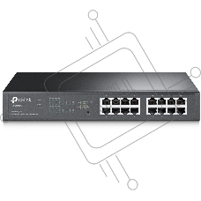 Коммутатор TP-LINK SMB TL-SG1016PE Easy Smart гигабитный 16-портовый коммутатор с 8 портами PoE+