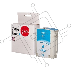 Струйный картридж Sakura C4911A (№82 Cyan) для HP, голубой, 72 мл.