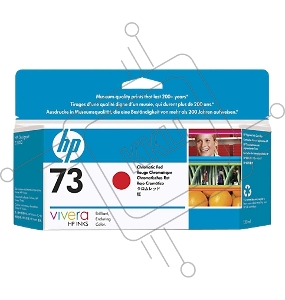 Картридж струйный HP 73 CD951A хроматический красный для HP DJ Z3200 (130мл)