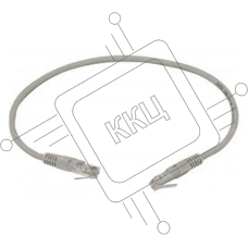 Сетевое оборудование  Patchcord литой 5E Copper 0,5m 