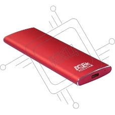 Внешний корпус SSD AgeStar 3UBNF2C m2 NGFF 2280 B-Key USB 3.1 алюминий черный