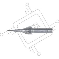 Жало паяльное Quick QSS200-T-LI