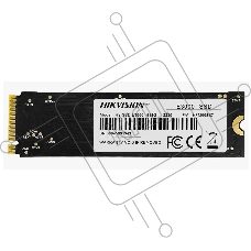 Накопитель SSD Hikvision E3000, 512Gb, PCIe 3.0 x4, M.2 2280, NVMe, R/W 3500/1800