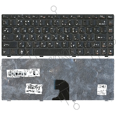 Клавиатура для ноутбука Lenovo IdeaPad G360 черная с рамкой