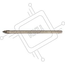 Сверло Kranz по стеклу и кафелю 3 мм