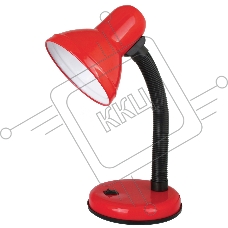 Светильник UF-301 С04 настол. 230В 60Вт красн. Ultraflash 12358