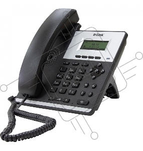 Телефон IP D-Link DPH-120SE/F1B IP-телефон, 100Base-TX WAN PoE, 100Base-TX LAN, без адаптера питания в комплекте