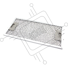 Жировой фильтр для вытяжек Shindo H0306990010 382х188мм