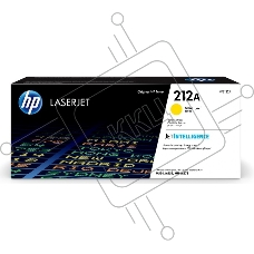Картридж лазерный Cartridge HP 212A для CLJ Enterprise M554/M555/M578 , желтый ( 4 500 стр.)