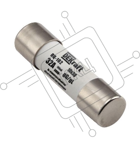 Предохранитель цилиндрич. 6A 10x38 ПЦ-102 DEKraft Предохранитель цилиндрич. 6A 10x38 ПЦ-102 DEKraft