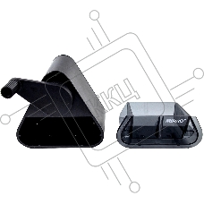 Точилка для карандашей механическая Kw-Trio 031GA-BLK 1 отверстие пластик черный