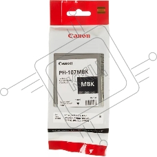 Картридж струйный Canon PFI-107MBK (6704B001) черный матовый (130 мл) для Canon iP F680/685/780/785
