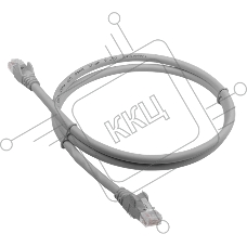 Патч-корд LANMASTER LSZH UTP кат.6, 1.5 м, серый