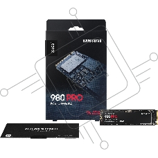 Накопитель SSD Samsung 980 PRO, 250GB, PCIe 4.0 x4, M.2 2280, NVMe, R/W 6400/2700